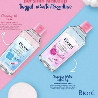 18. Biore Makeup Remover Perfect Cleansing Water Oil Clear