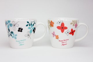 名前や思い出の記念日が、模様に溶け込む