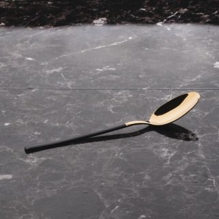 Brewsuniq - Novel Black Table Spoon / Sendok makan