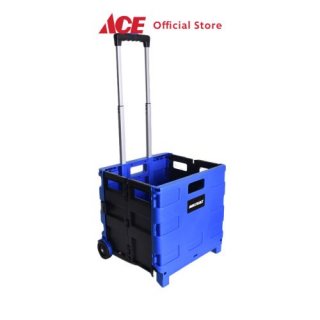 Ace - Maxb Troli Lipat Portabel 25 Kg - Biru Gallon Trolley Foldable Trolley Perlengkapan Rumah