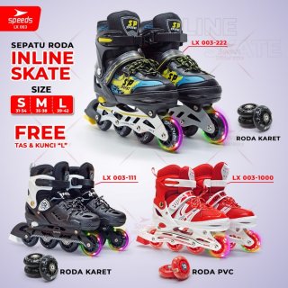 Sepatu Roda nyala Anak dan Dewasa Inline Skate 