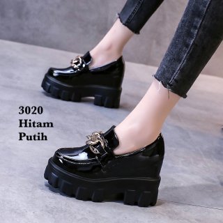 Sepatu Wedges Wanita Impor Korea 3020