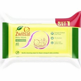 Zwitsal Baby Wipes Tissue Basah Rich Mositure 