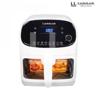 LocknLock Digital Air Fryer 5.5L - EJF216WHT