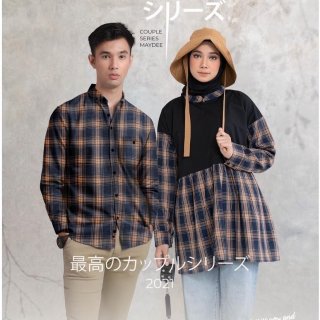 Baju Couple: Maydee Zara Flannel Couple