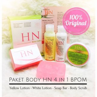 HN Body Whitening Paket Perawatan Tubuh