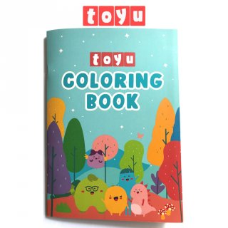 13. Toyu Coloring Book Buku Mewarnai, Banyak Gambar Menarik untuk Diwarnai
