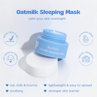 Harlette Oatmilk Sleeping Mask