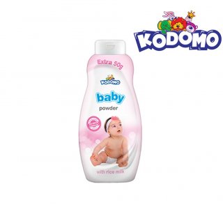 6. Kodomo Powder Baby Ricemilk Pink (200 + 50 gr), Miliki Kandungan Ricemilk sebagai Anti Iritasi