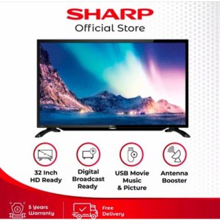  SHARP 32 inch 2T-32DC new DIGITAL TV DVB T2 