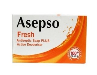 Asepso Sabun 80 Kulit Antiseptik Gatal Alergi FRESH CLEAN SUPLUR MUIS - FRESH (ORANGE)
