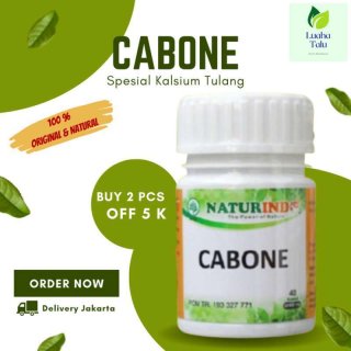 Obat Osteoporosis / Kalsium Tulang / Peninggi Badan - Herbal Cabone Nf