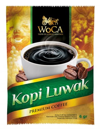 14. WoCA Kopi Bubuk Luwak Premium 