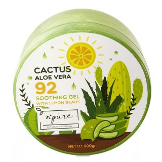 21. NPURE Cactus Aloe Vera Soothing Gel