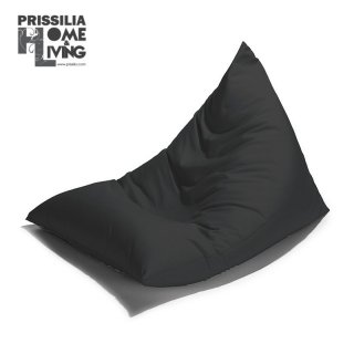Prissilia Home Living Bean Bag Triangle Kursi Santai Modern dengan Styrofoam dan Free Bantal