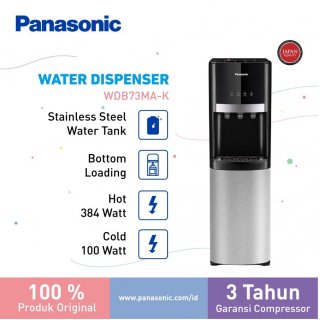 29. Panasonic Water Dispenser Bottom loading WDB73MAK1, Mudah Digunakan