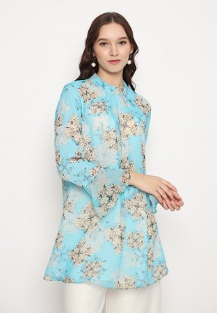 Sifon Pasley Blouse Blue By Arlette Brilliant Girl