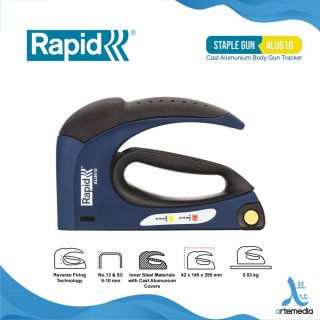 Staples Tembak Rapid ALU610 Staple Gun Stapler Kardus