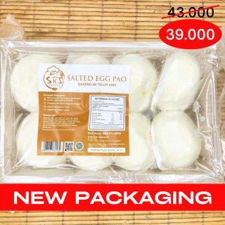 Dimsum Bakpao Telur Asin / Salted Egg SKS Frozen - isi 8pcs