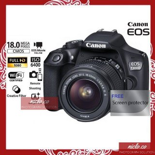 8. Canon EOS 1300D, Dilengkapi NFC dan Wifi untuk Kemudahan Berbagi Foto