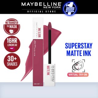 Maybelline Liquid Matte Lipstick Make Up Superstay Matte Ink - Savant