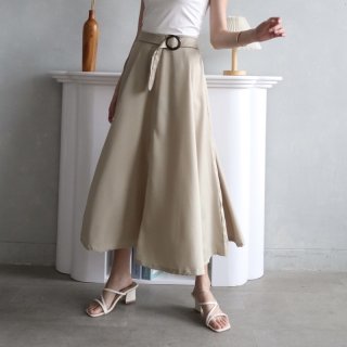 7. MSMO Juliet Long Skirt Belt/Rok Wanita/Skirt Rok Kasual Berbagai Warna