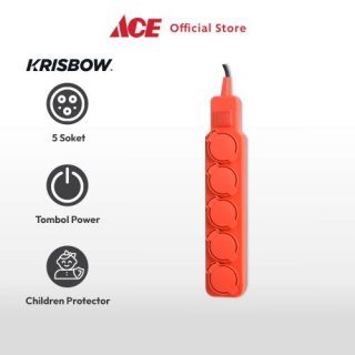 Krisbow Stop Kontak Outdoor 5 Outlet