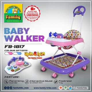 9. Baby Walker Family Seri Mobil BW-1817LD 