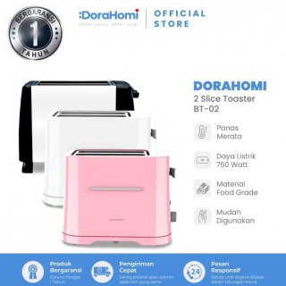 Dorahomi Toaster 2 Sisi Pemanggang Roti 