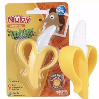 NubyNanaNubs Banana Massaging Toothbrush