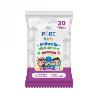 Pure Kids Antiseptic Wipes Sanitizer