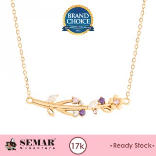 28. Kalung Emas Yura Blossom Gold 17K Semar Nusantara, Hadiah Istimewa untuk Menunjukkan Ketulusan
