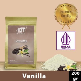 Pure Vanilla Powder Essence Murni Bubuk Vanila Import Makanan Kue 200