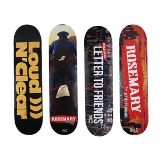 Loudnclear - Skate Board Rosemary Deck - Band Series