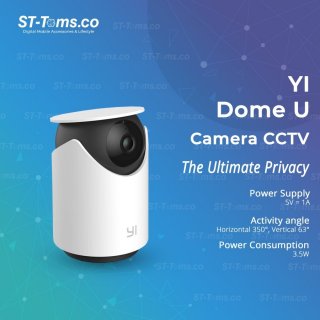 Yi Dome U 3MP 1296P Smart IP Camera 360 Kamera CCTV - Yi Dome U