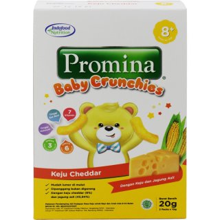 25. Promina Baby Crunchies Keju Cheddar, Tepat untuk Tambahan Asupan Gizi