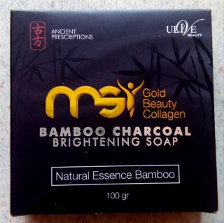 Sabun Arang MSI Bamboo Charcoal Soap