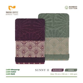 Morning Whistle Bamboo Towel Sunny