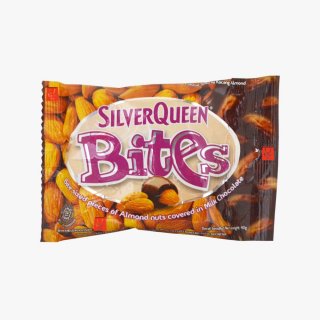 9. SilverQueen Bites Almond, Cokelat Enak dengan Isian Almond yang Gurih