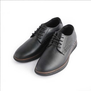 Sepatu Casual Kulit - Winshor - Grandos - Black