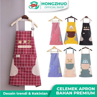 8. Hongzhuo Waterproof Apron Celemek Masak, Baju Lebih Aman dari Cipratan Minyak