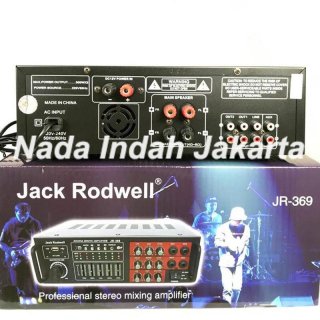 20. Power Amplifier Jack Rodwell JR 369, Suara Bass Kencang