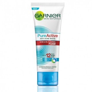 Garnier Pure Active - Anti-Acne White Multi Action Foam