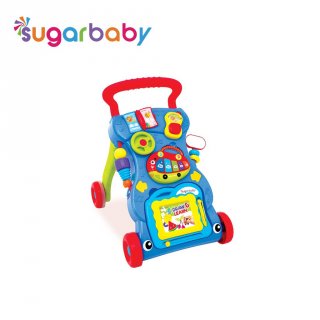 9. Sugar Baby Mini Car Push Walker, Banyak Mainan yang Bisa Dilepas dan Dimainkan Sendiri