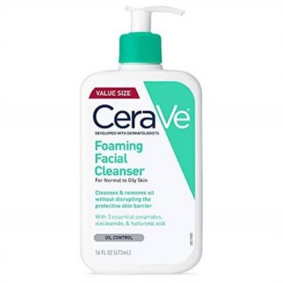 24. CeraVe Foaming Facial Cleanser