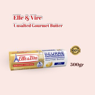 Elle & Vire Unsalted Gourmet Butter