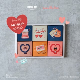 Letter Box Chocolate 3x2