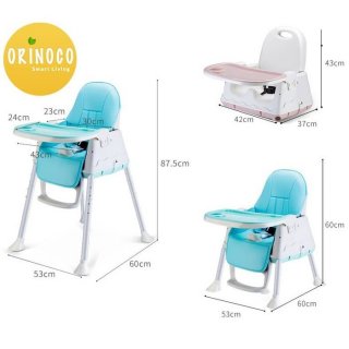 24. Orinoco Baby Chair 3 in 1 With Matras agar Bayi Belajar Makan Sendiri
