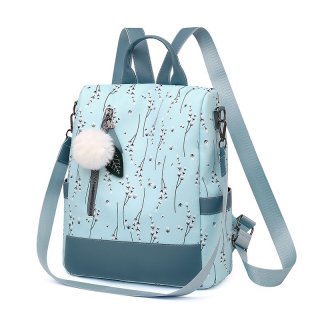 TAS RANSEL WANITA ANTI AIR BIRU KARNATA TA394B2