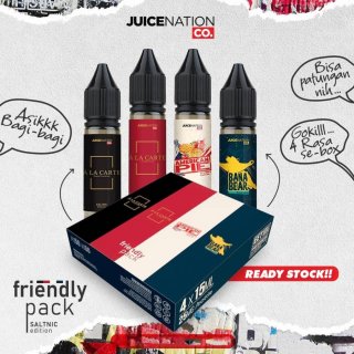 Juicenation Friendly Pack Saltnic Edition
